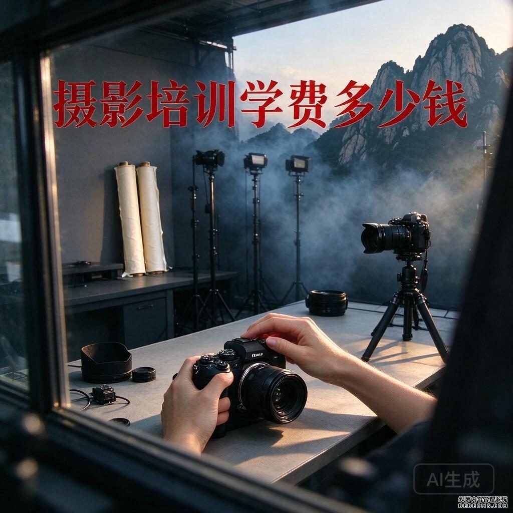 摄影培训学费多少钱