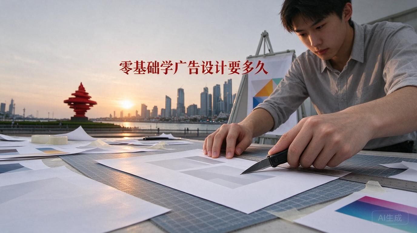 零基础学广告设计要多久